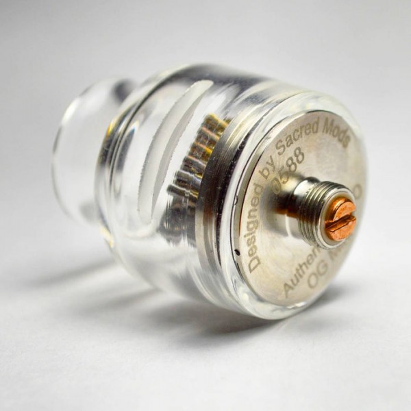 Trinity Competition Glass Cap (Fits Multiple RDAs)