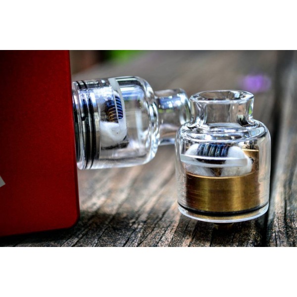 Trinity Competition Glass Cap (Fits Multiple RDAs)