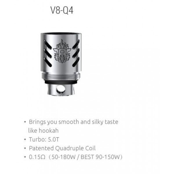 Smok TFV8-Q4 Coil (3 pack)