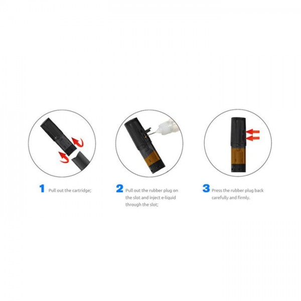 Smok SLM Pod Vape Catridges 1.8ml Capacity - 5 Pack