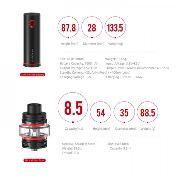 Smok Stick V9 Max Kit